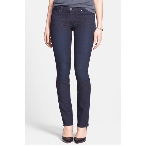 PAIGE Denim - Paige Skyline Straight Palmer Jeans Dark Wash